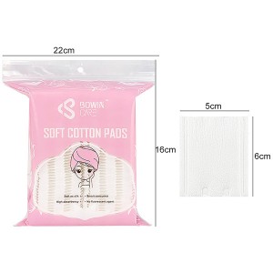 Feminine clean beautiful makeup remover cotton pad
