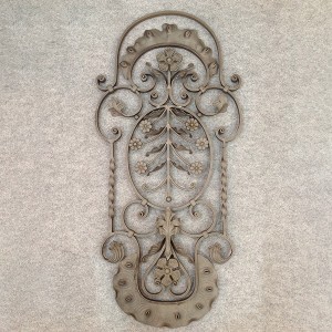 Decorative Wrought Iron Ring for Railing Fence