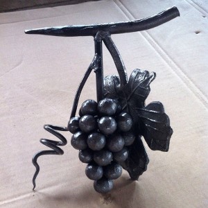 Massive Selection for Fence Iron Basket - Grape with branch – Boya