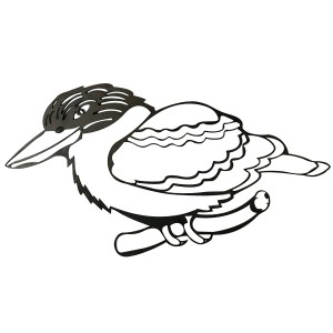 Iron Kookabura Bird