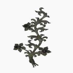 Cast Steel Leaves and Flowers