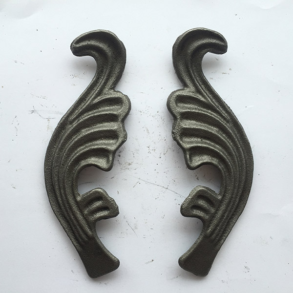 Manufacturer for Decorative Iron Leaves - Ornamental cast steel leaves and flowers  – Boya