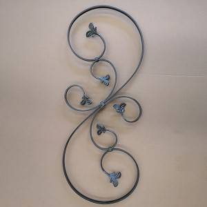 Wholesale Price S Scroll - Stair Spindle Ornament Steel Picket  – Boya