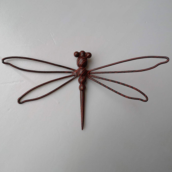 Trending Products Metal Front Doors - Garden Decor Iron Dragonfly – Boya