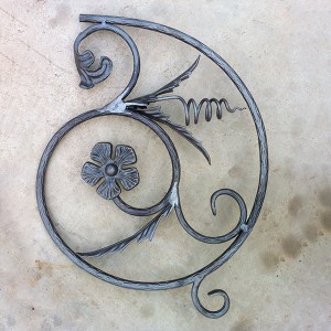 Factory directly Iron Belly Pickets - Wrought Iron Decoration Manufacturer – Boya