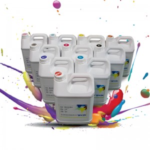 Reactive ink solutions for directly digital printer