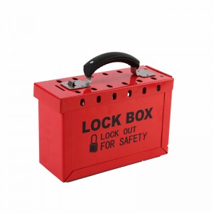 Portable Metal Group Lockout Box GL-01 GL-02