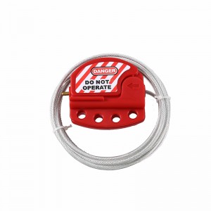 China wholesale Universal Steel Cable Lockout - Adjustable Safety Lock Cable Lockout AC-01-1 AC-01-2 – Boyue