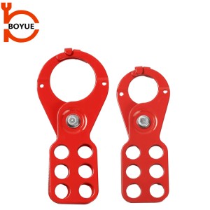 Discount wholesale China Industrial Nylon Acceptable 6 Holes Lockout Hasp