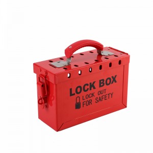 2021 High quality China Boyue Portable Metal Group Safety Lockout Kit Lockout Box