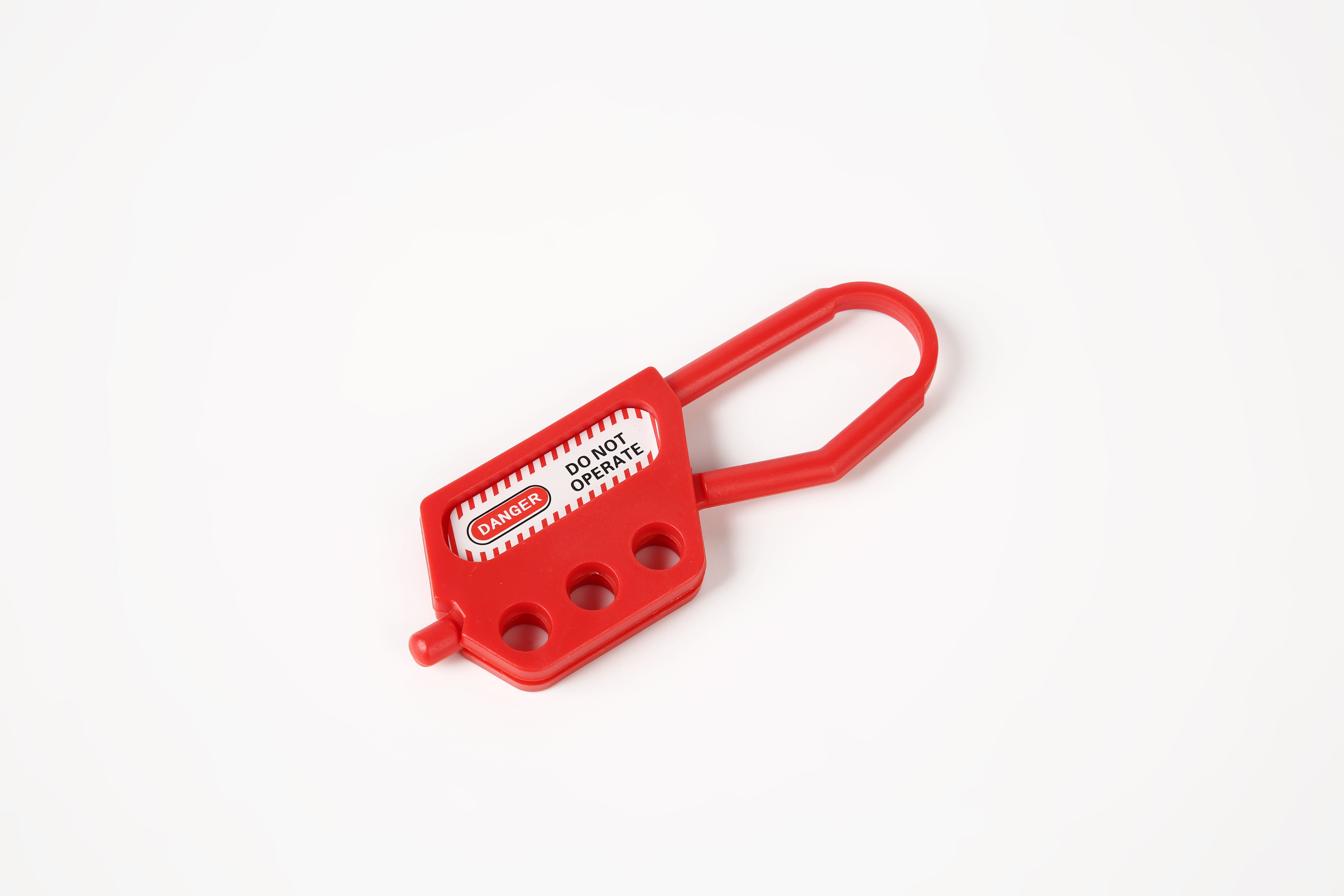 Wholesale Dealers of Loto 3 Holes Labeled Nylon Lockout Hasp with Ce