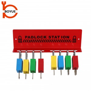 Industrial Safety Combination Padlock Lockout Station Board