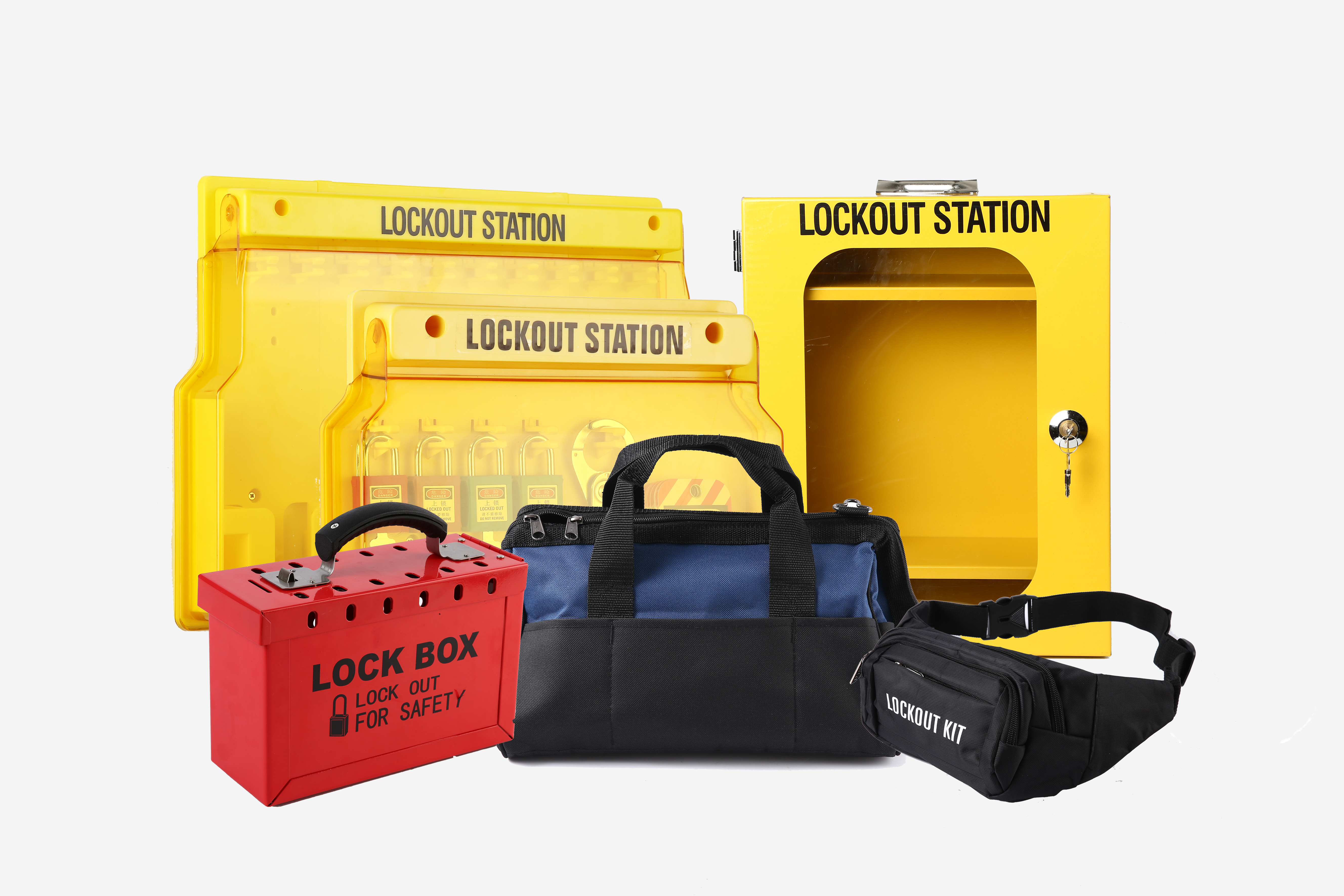 What are the requirements for lockout and tag-out manufacturers to meet?