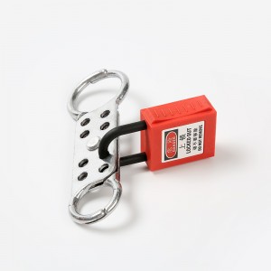 Factory wholesale Industry Safety 1\\\” Steel Lockout Hasp - Double-end Aluminum Alloy Multiple Lockout Hasp DHA-01 – Boyue