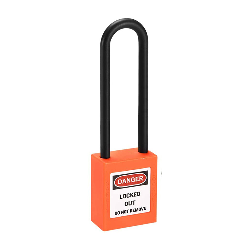 Top Suppliers Aluminum Safety Padlock - Industrial long shackle 76mm insulation shackle safety padlock PL76 – Boyue