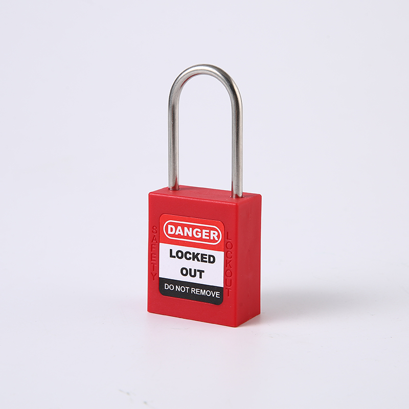 Professional China Safety Lockout Padlocks - 40mm steel shackel nylon padlock ABS safety padlock – Boyue