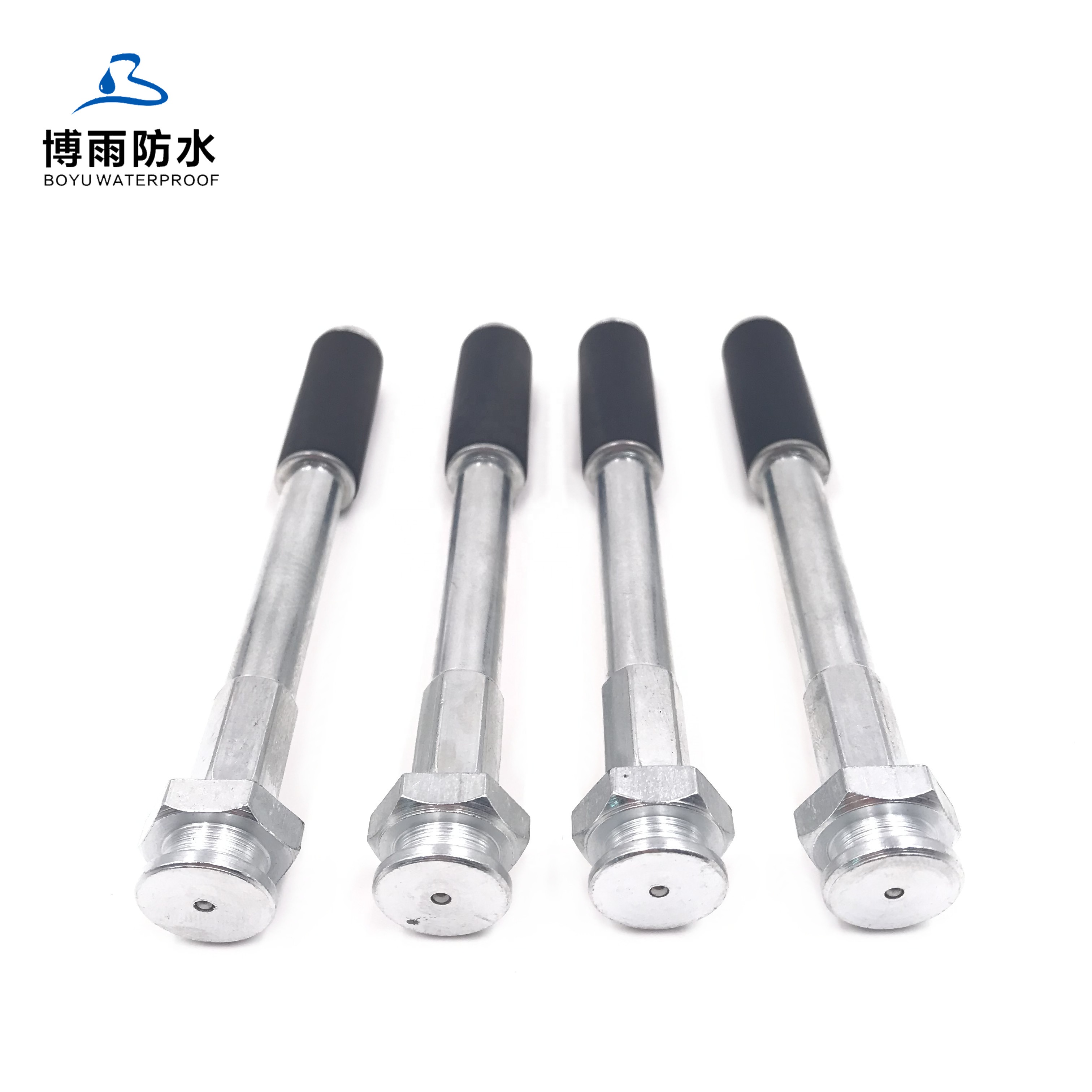 Manufactur standard Metal Injection Packer - Flat Head nipple M6 Injection Packers steel 13*100mm China factory customize design – Boyu