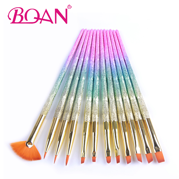 Colorful-  liner brush set (6)