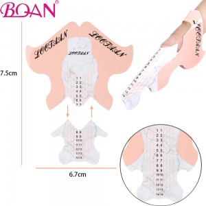 China OEM Acrylic Nails Forms - BQAN French Nail Form Tips Acrylic UV Gel Extension Curl Form  – Bo Qian