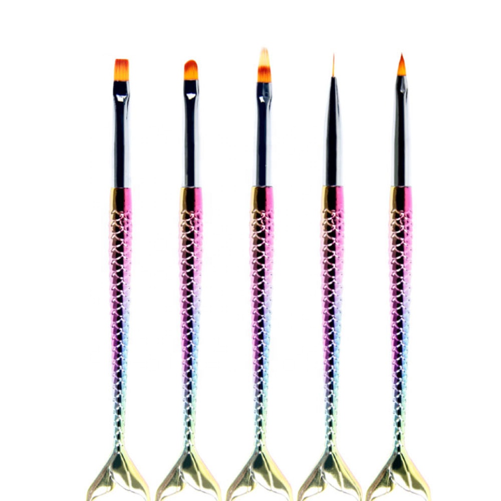 Hot New Products Professional Nail Brush Set - Nail art Brush Hand Draw Tips Drawing Line Painting Pen kits – Bo Qian