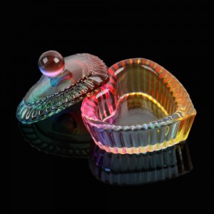 Crystal Nail Cup Cosmetic Container Colorful Crystal Bowl Manicure Brush Washing Cup Liquid Acrylic Monomer