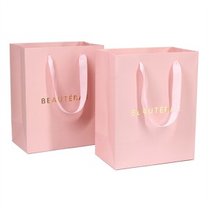 Custom Luxury Retail Perfume Paper Bag With Your Own Logo