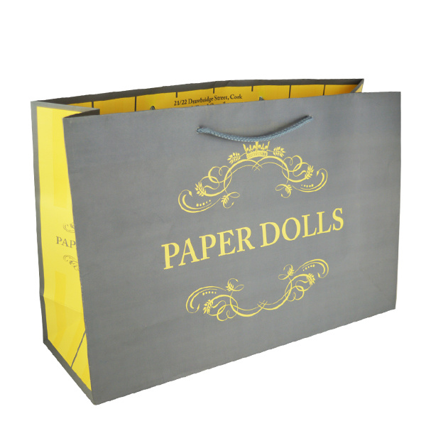 Professional China White Kraft Bags With Handles - Factory Price Custom Printed Logo Design Paper shopping Bags Cardboard Bags for Gift Packing – Ju di detail pictures