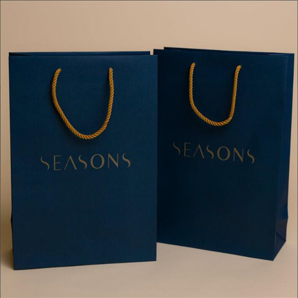 2022 wholesale price Luxury Paper Bag Design - Lustre healthy care premium shopping bag – Ju di