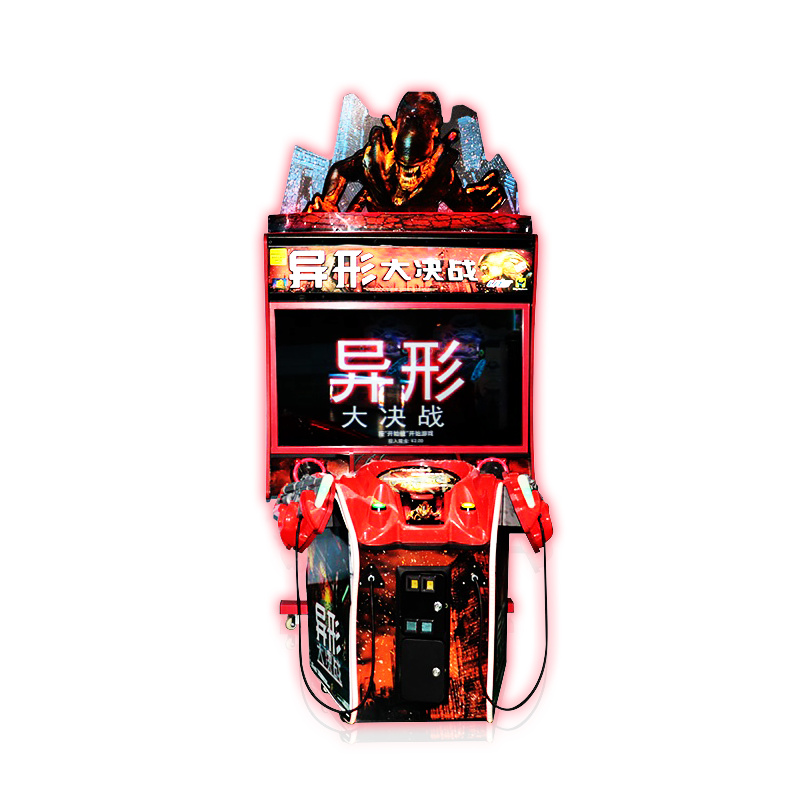 Manufacturer for Shooting Arcade Game - Aliens Armageddon Arcade Simulator Shooting Game – Bravo Amusements
