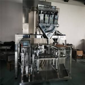 Good quality China Good Price Automatic Doypack Premade Pouch Granule Powder Liquid Beans Candy Dry Fruit Packing Machine Filling Sealing Machine