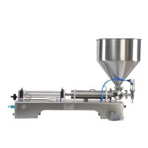 Super Lowest Price Made by China Supplier Utomatic 50-500ml Paste Filling Machine with Mixer