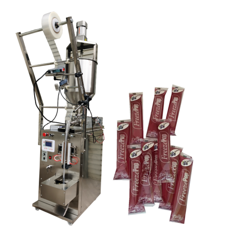 OEM/ODM Supplier Maize Flour Packaging Machine - BRENU high quality and discount price Composite or monolayer LDPE film Ice pop lolly popsicle jelly online print filling sealing multi-function pac...