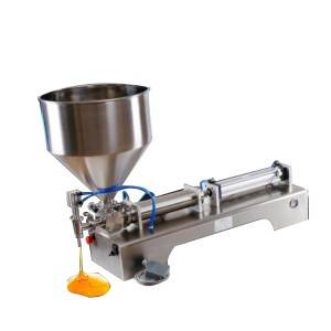 Super Lowest Price Made by China Supplier Utomatic 50-500ml Paste Filling Machine with Mixer