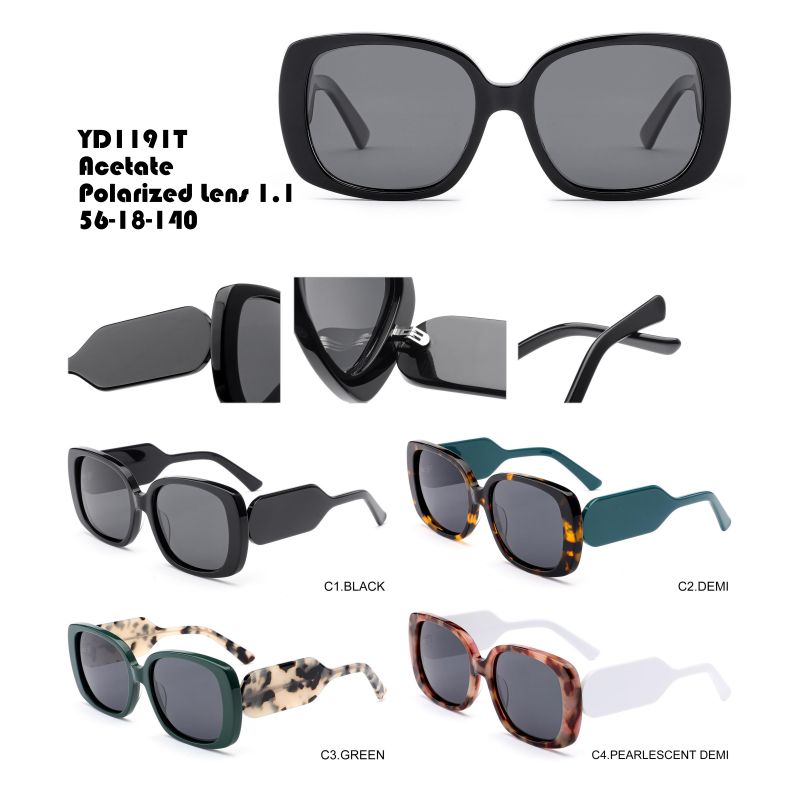OVERSIZE ACETATE SUNGLASSES FASHION  W35535 YD1191T-YD1195T Featured Image