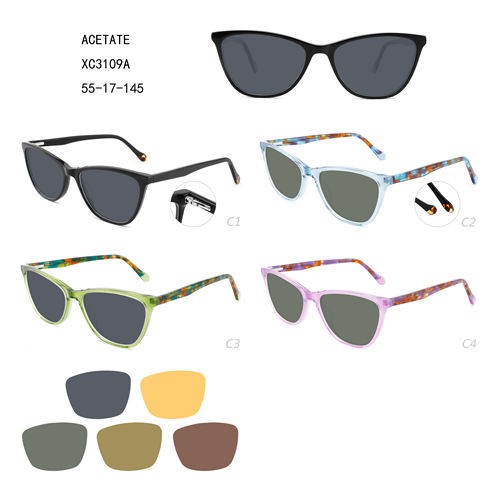 New Delivery for Star Sunglasses - Acetate Colorful Fashion Lunettes De Soleil New Design W3483109 – Mayya