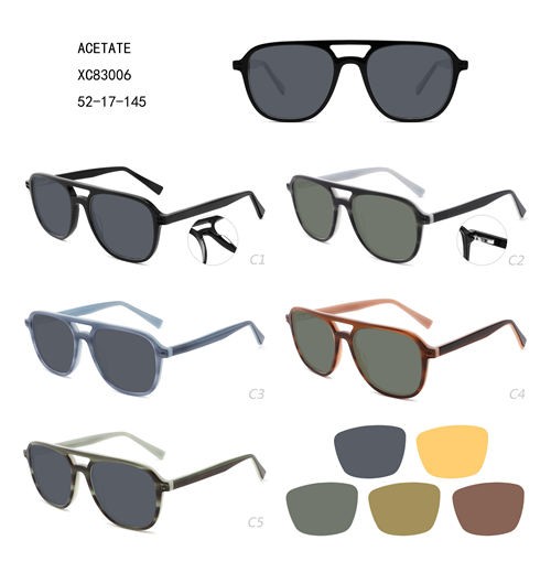 Quality Inspection for Best Prescription Sunglasses - Acetate Colorful Lunettes De Soleil Hot Sale W34883006 – Mayya