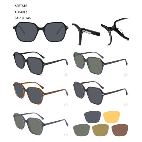 Leading Manufacturer for Designer Prescription Sunglasses - Acetate Lunettes De Soleil Hot Sale Women Colorful W34884017 – Mayya