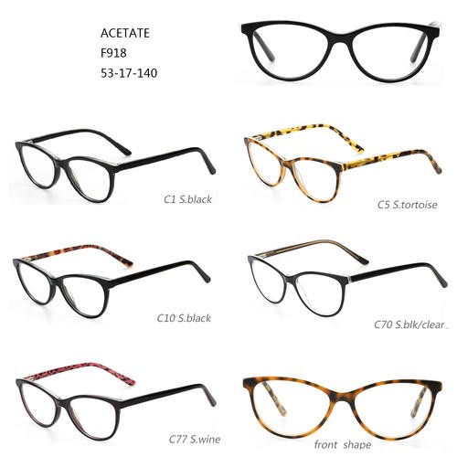 Cheap price Glass Frame Design - Acetate Optical Frames Colorful Eyeglasses W310918 – Mayya