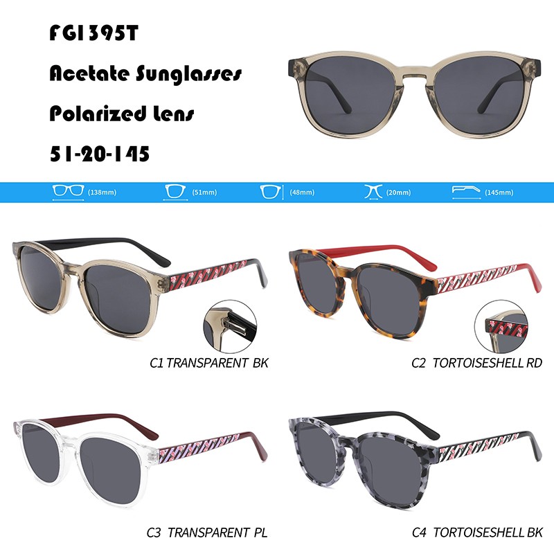 Acetate Sunglasses Manufacturer W3551395T