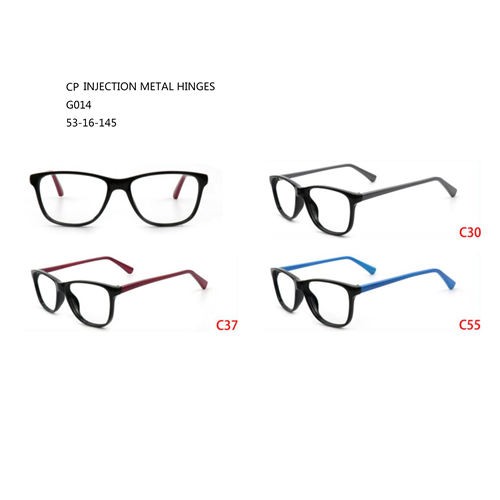 Manufactur standard Plastic Frame Glasses - CP Double Colorful New Design Eyewear Square Lunettes Solaires T536014 – Mayya