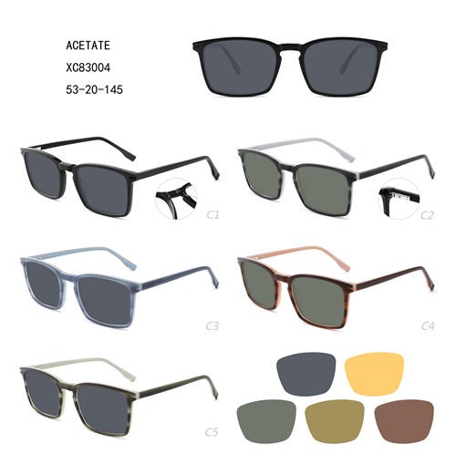 High reputation Top Sunglasses - Colorful Acetate Lunettes De Soleil Hot Sale Square W34883004 – Mayya
