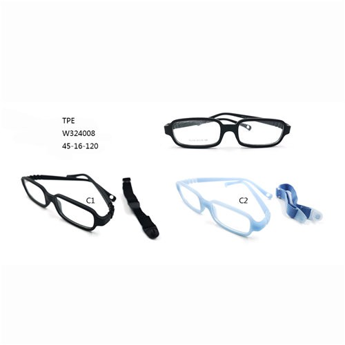 Wholesale Latest Specs Frame Dealer –  Colorful Baby Optical Frames TPE Eyeglasses  W324008 – Mayya