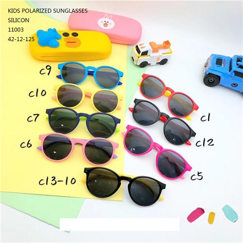 Factory selling Master Sunglasses - Colorful Fashion Kids Silicon Polarized Sunglasses D11011003 – Mayya
