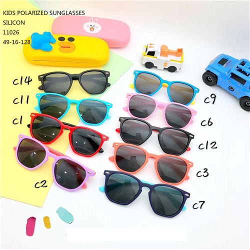 Factory best selling Prescribed Sunglasses - Colorful Fashion Kids Silicon Polarized Sunglasses D11011026 – Mayya