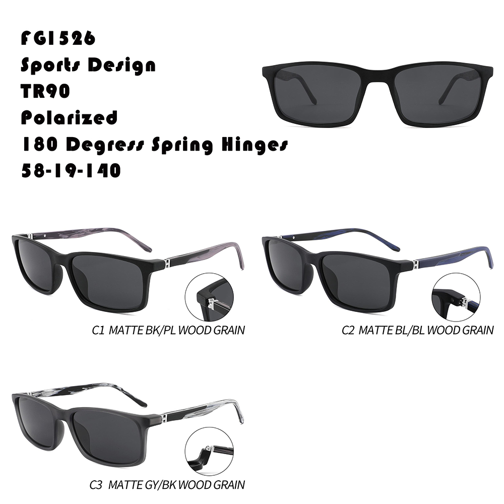 180 Degree Spring Hinged Acetate Sports Sunglasses W355271526 Featured Image