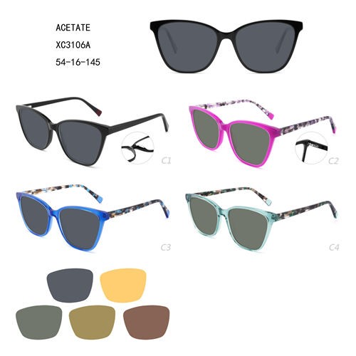 Bottom price Vintage Sunglasses - Fashion Acetate Lunettes De Soleil New Design W3483106 – Mayya