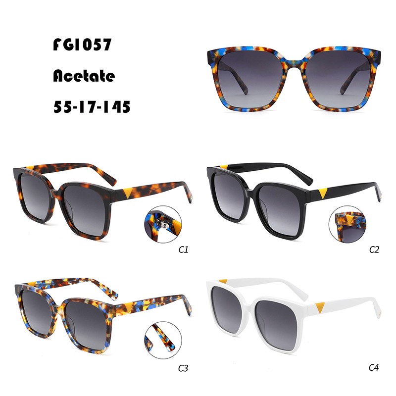 Wholesale Price Clip On Sunglasses - Fashion Big Frame Sunglasses Supplier W3551057 – Mayya