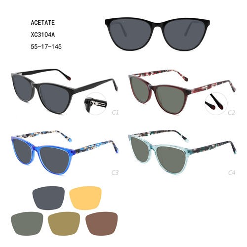 Factory selling Master Sunglasses - Fashion Cat New Design Acetate Lunettes De Soleil W3483104 – Mayya