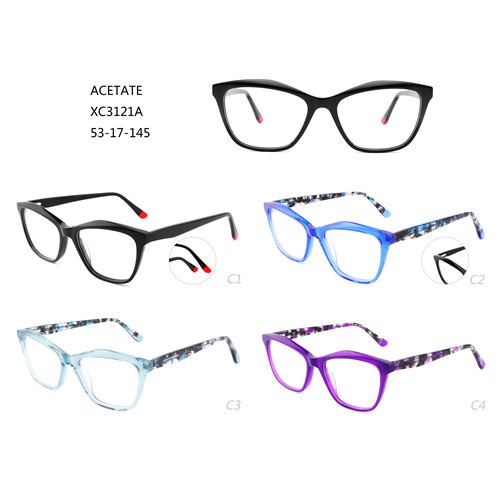 Fashion Optical Frames Colorful Eye Glasses Acetate W3483121