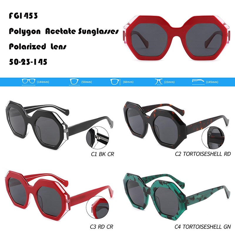 Fashion Polygon Sunglasses W3551453